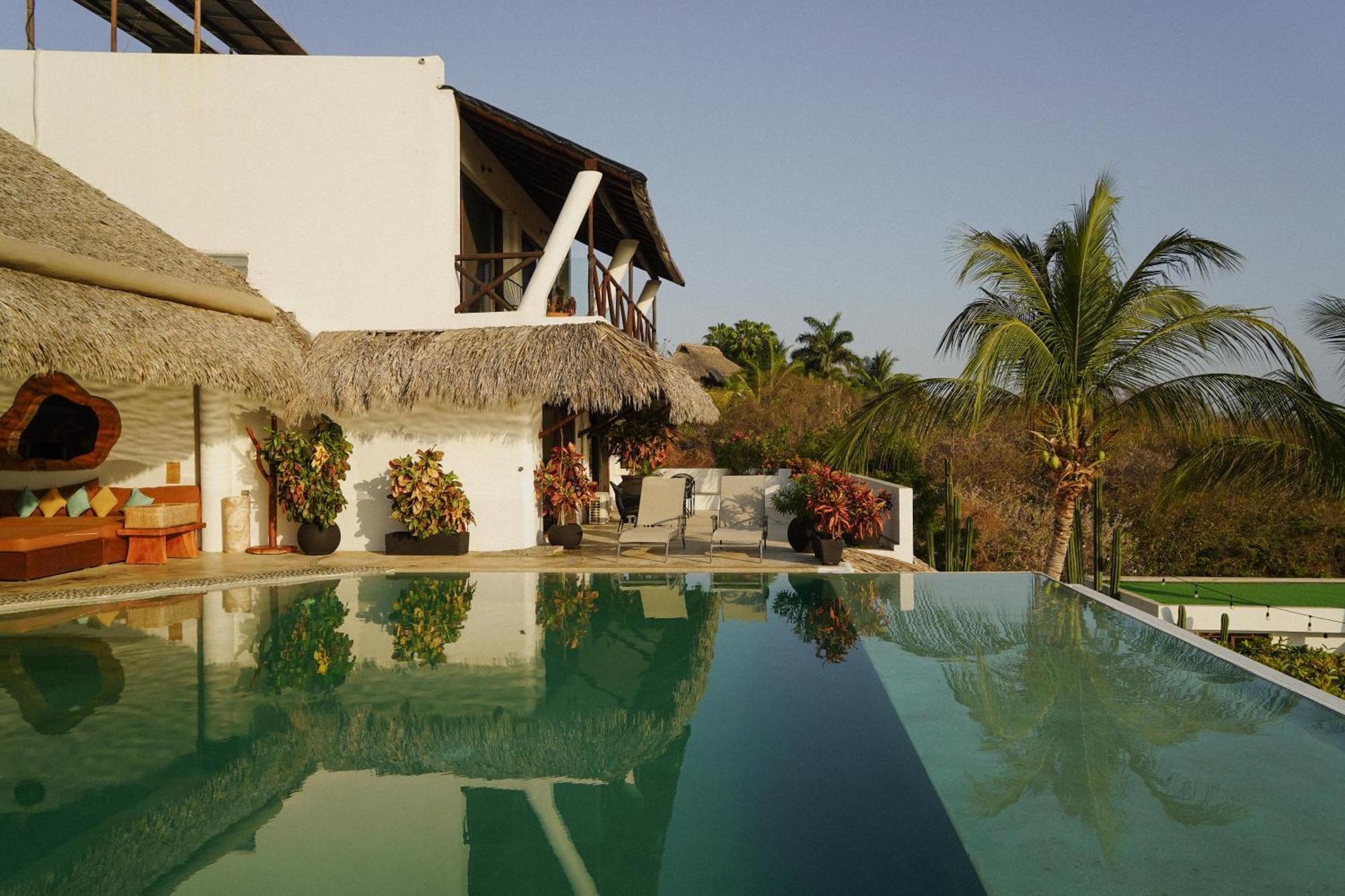 Casa Nova, Infinity Pool, Ocean View, Private Beach Acces, Starlink Puerto Escondido  Dış mekan fotoğraf